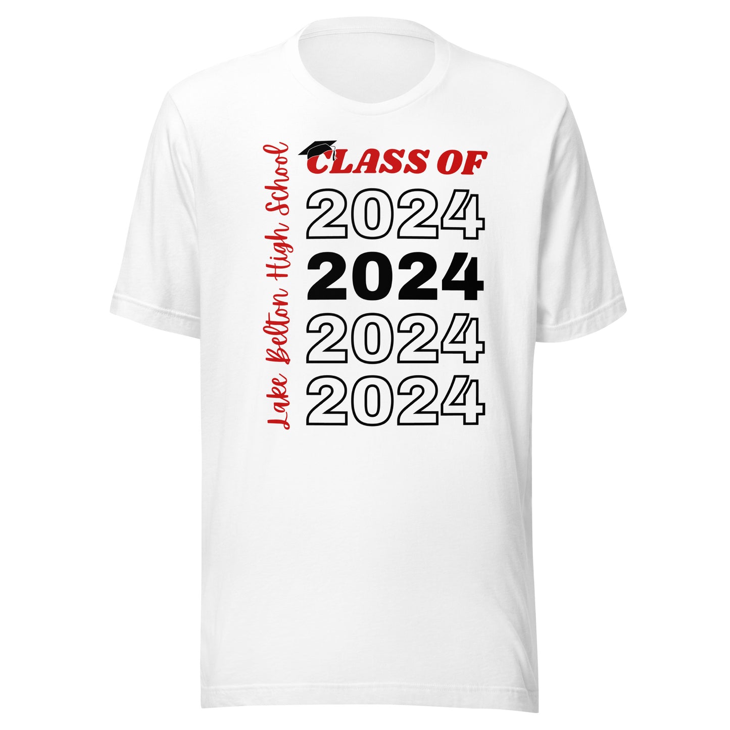 Lake Belton HS Class of 2024 Unisex t-shirt