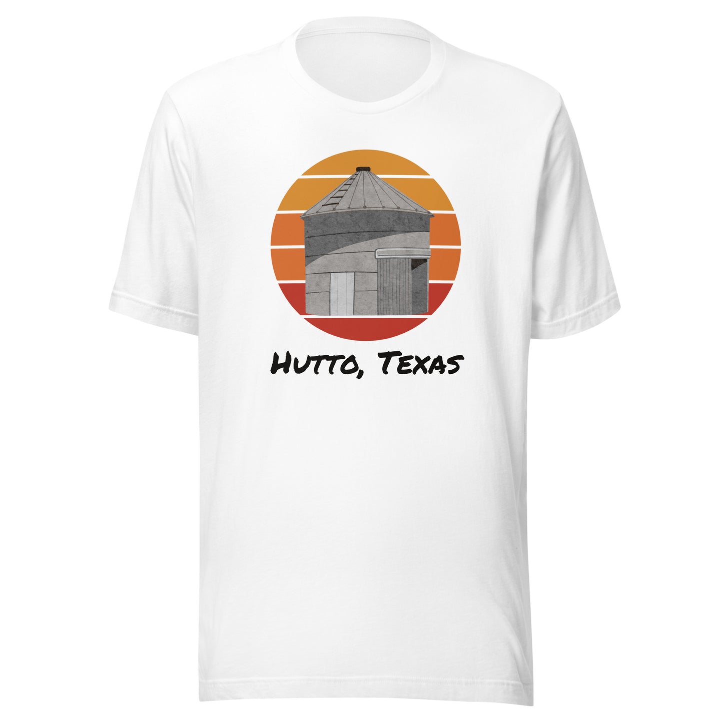 Hutto Silo At Sunset Unisex t-shirt