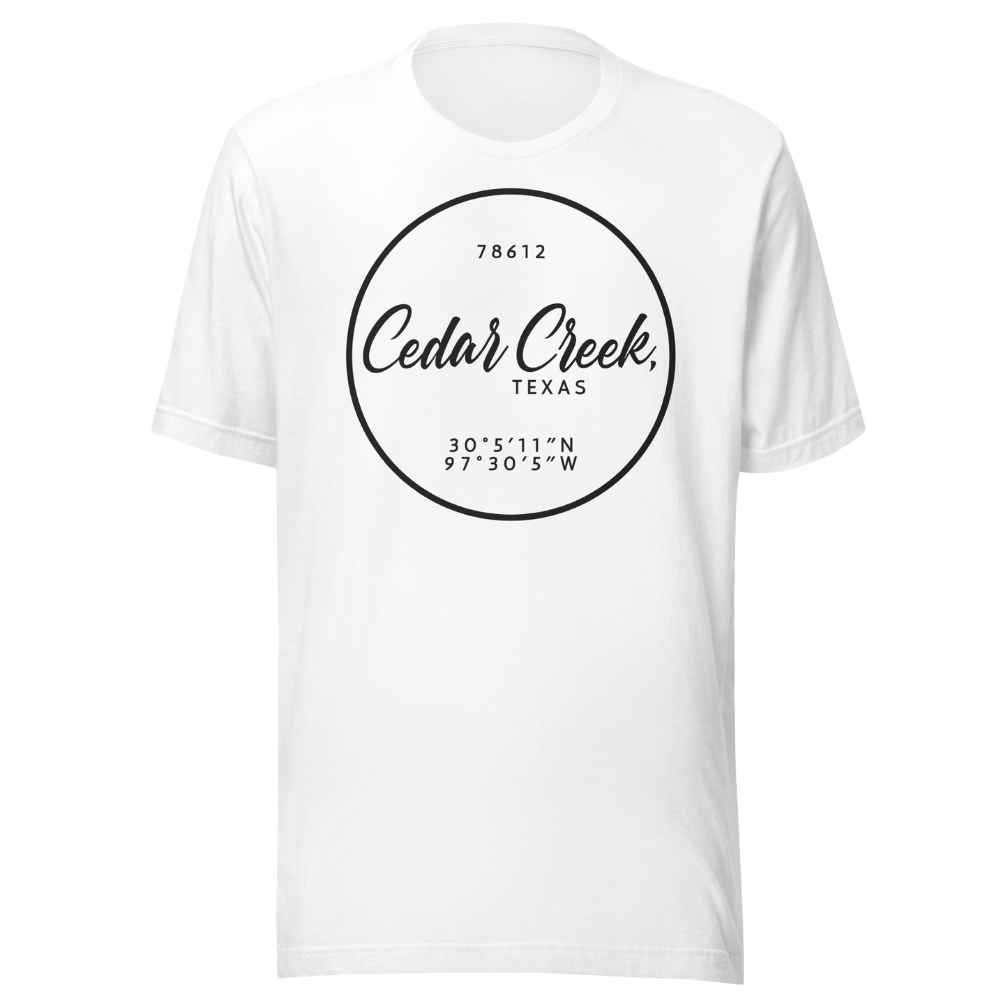 Cedar Creek Coordinates Unisex t-shirt