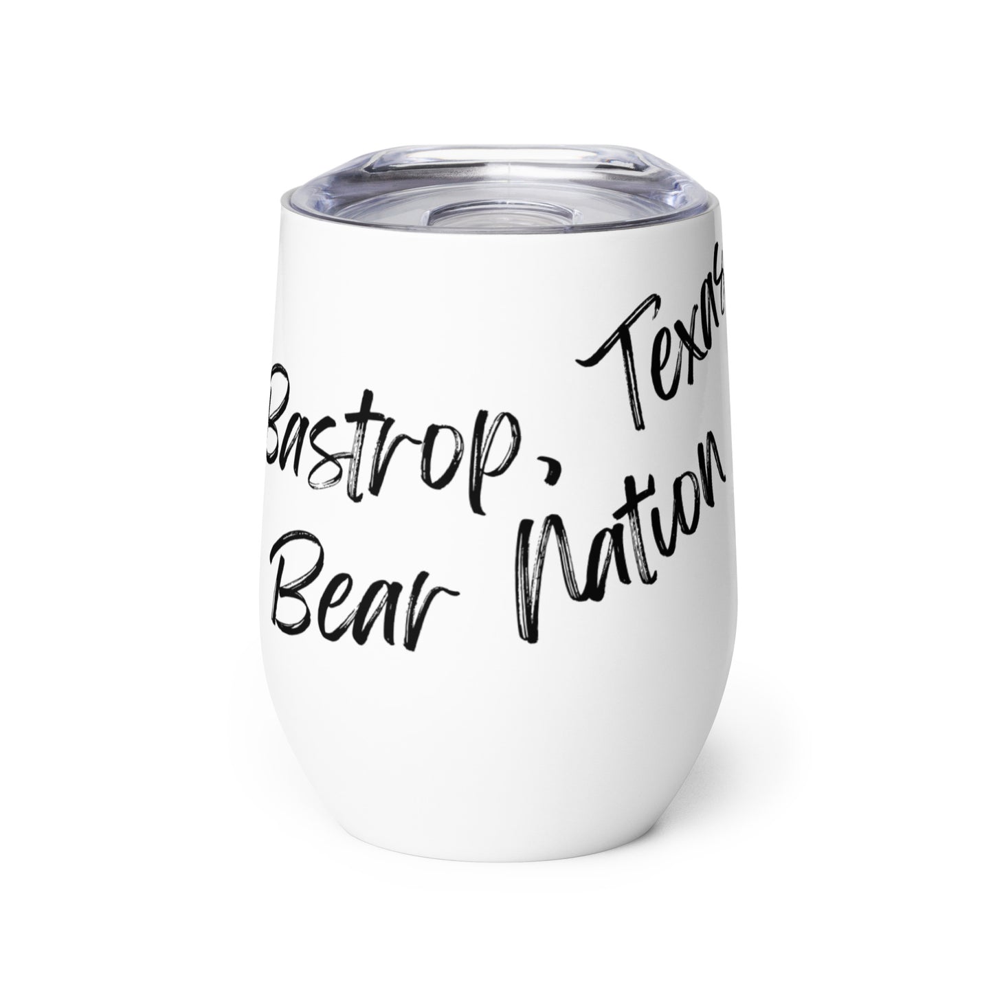 Bastrop Wine tumbler