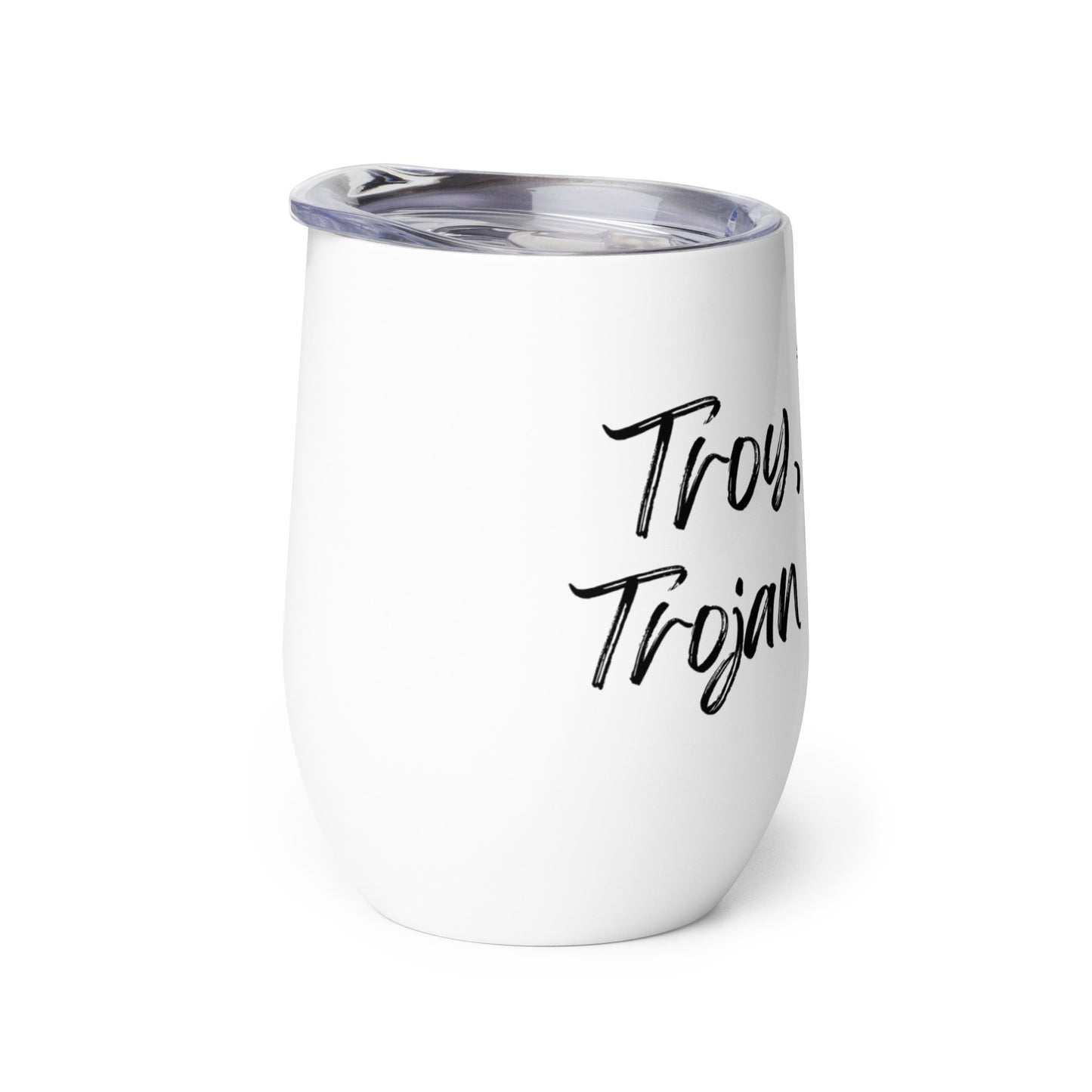 Troy Texas Wine tumbler