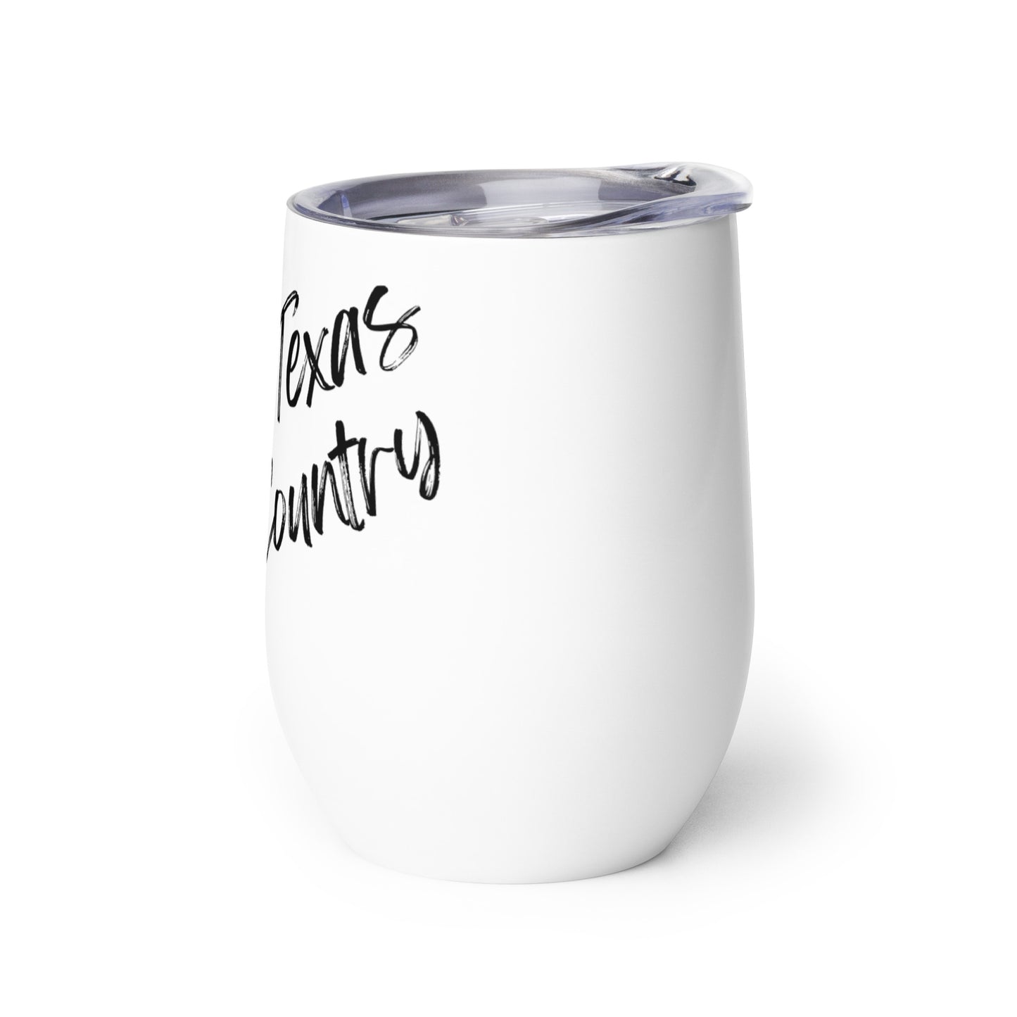 Troy Texas Wine tumbler