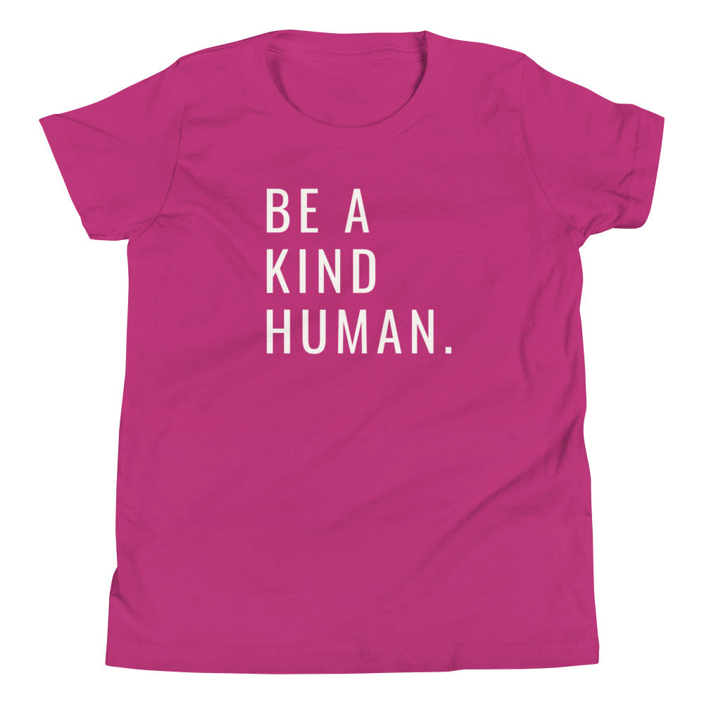 Be a Kind Human Youth Short Sleeve T-Shirt